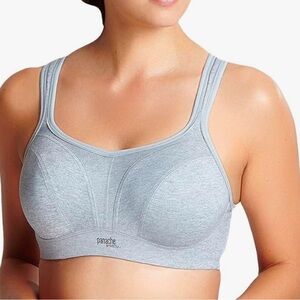 NWT Panache Grey Wired Sports Bra